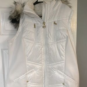 Michael Kors white vest
